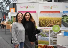 Liat Shemer and Gina Paola Ramos of Danziger were also visiting the show.